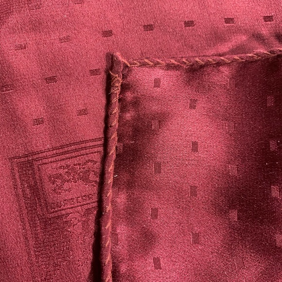 VINTAGE authentic BURBERRY silk evening wrap SCARF - Picture 4 of 14